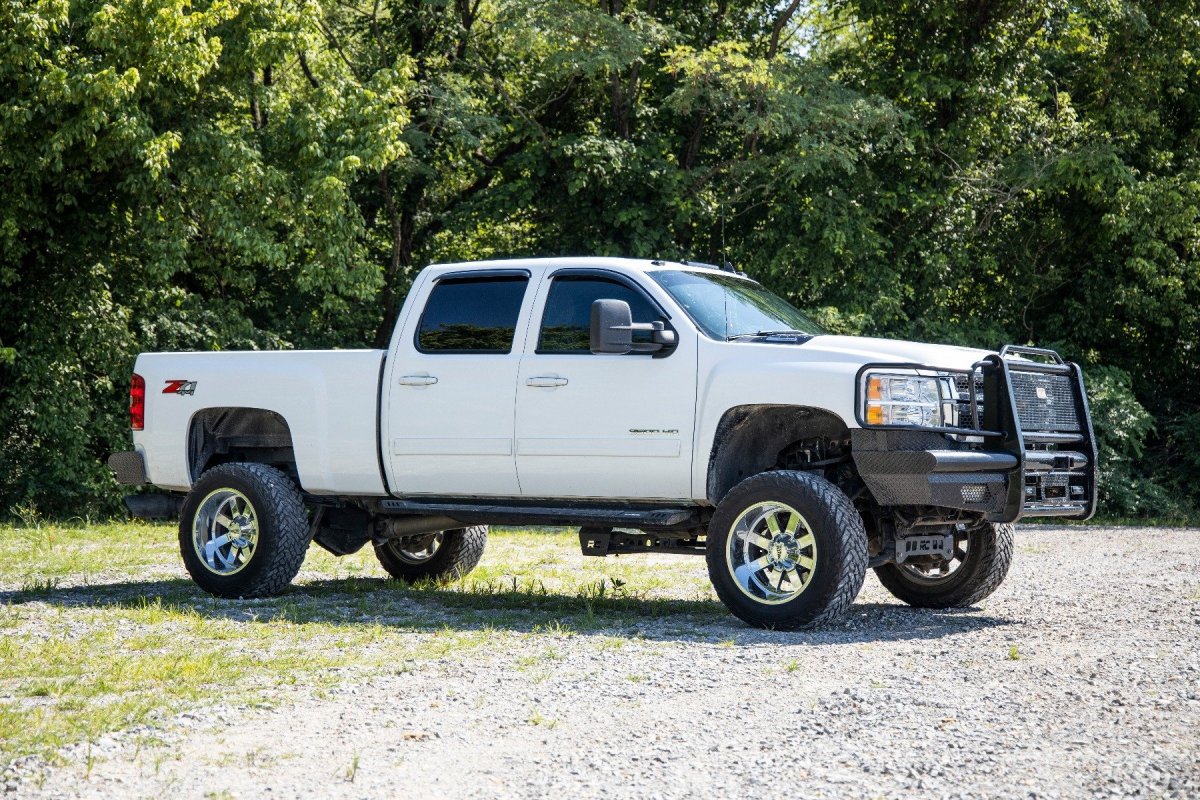 GMC Sierra 3500 HD Suspension Lift Kit - Rough Country - 7.5 Inch Lift Kit | Torsion Drop - '11-'19